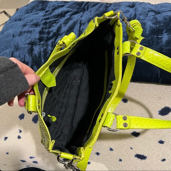 Proenza Schouler PS1 Tote Neon Yellow Python - Picture 5 of 16